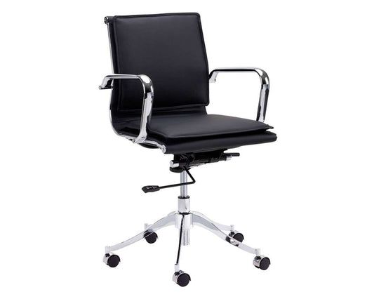 Sunpan - Urban Unity Morgan Office Chair - Onyx - 102988 veiw 1