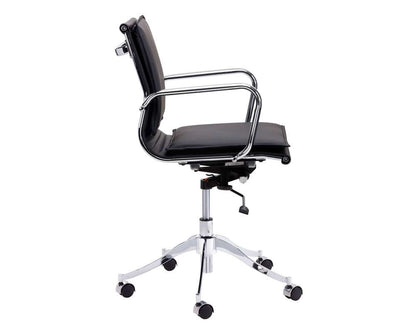 Sunpan - Urban Unity Morgan Office Chair - Onyx - 102988 veiw 3