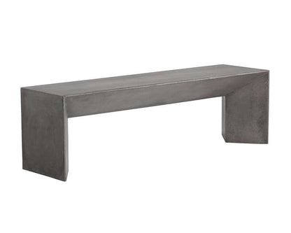 Sunpan - MIXT Nomad Bench - Grey - 102191 veiw 2