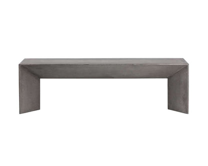 Sunpan - MIXT Nomad Bench - Grey - 102191 veiw 3