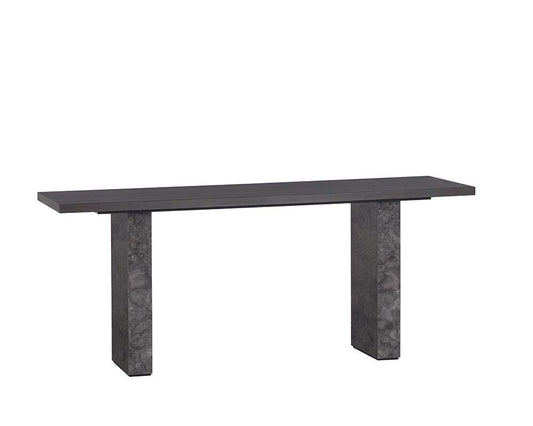 Sunpan - Artezia Rebel Console Table - Grey Marble / Charcoal Grey - 106828 veiw 1