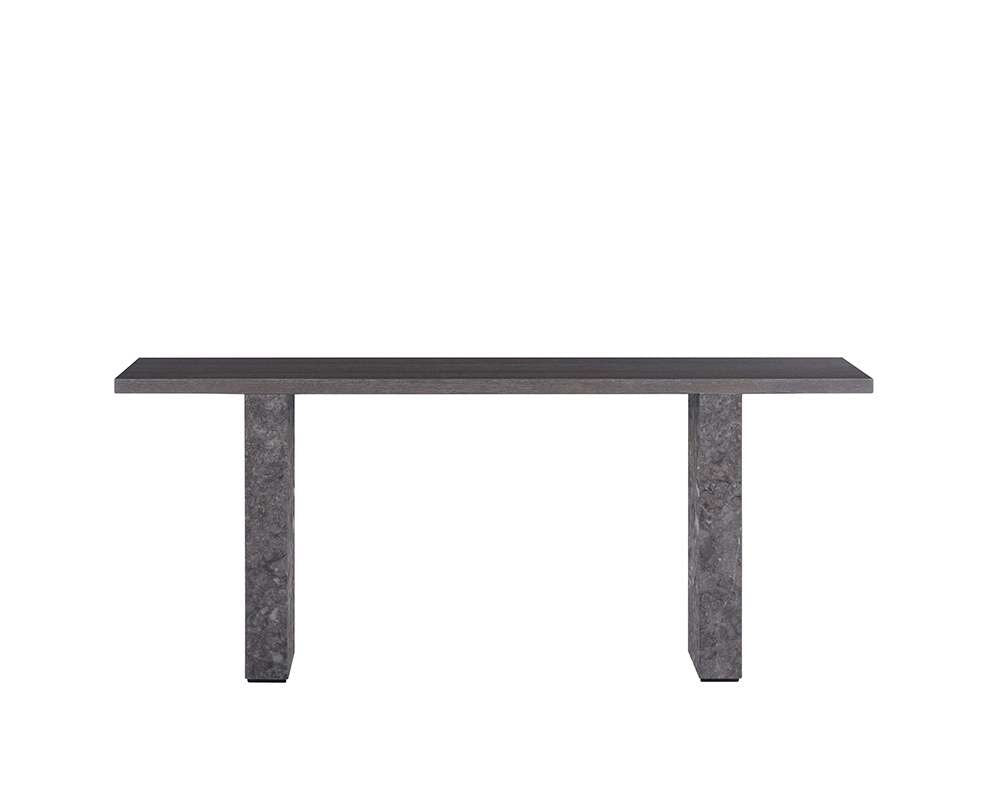 Sunpan - Artezia Rebel Console Table - Grey Marble / Charcoal Grey - 106828 veiw 2