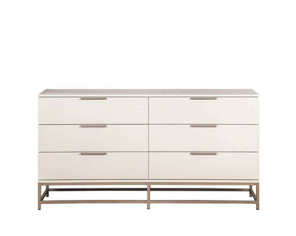 Sunpan - Artezia Rebel Dresser Small - Champagne Gold - Cream - 108498_CLOSEOUT veiw 3
