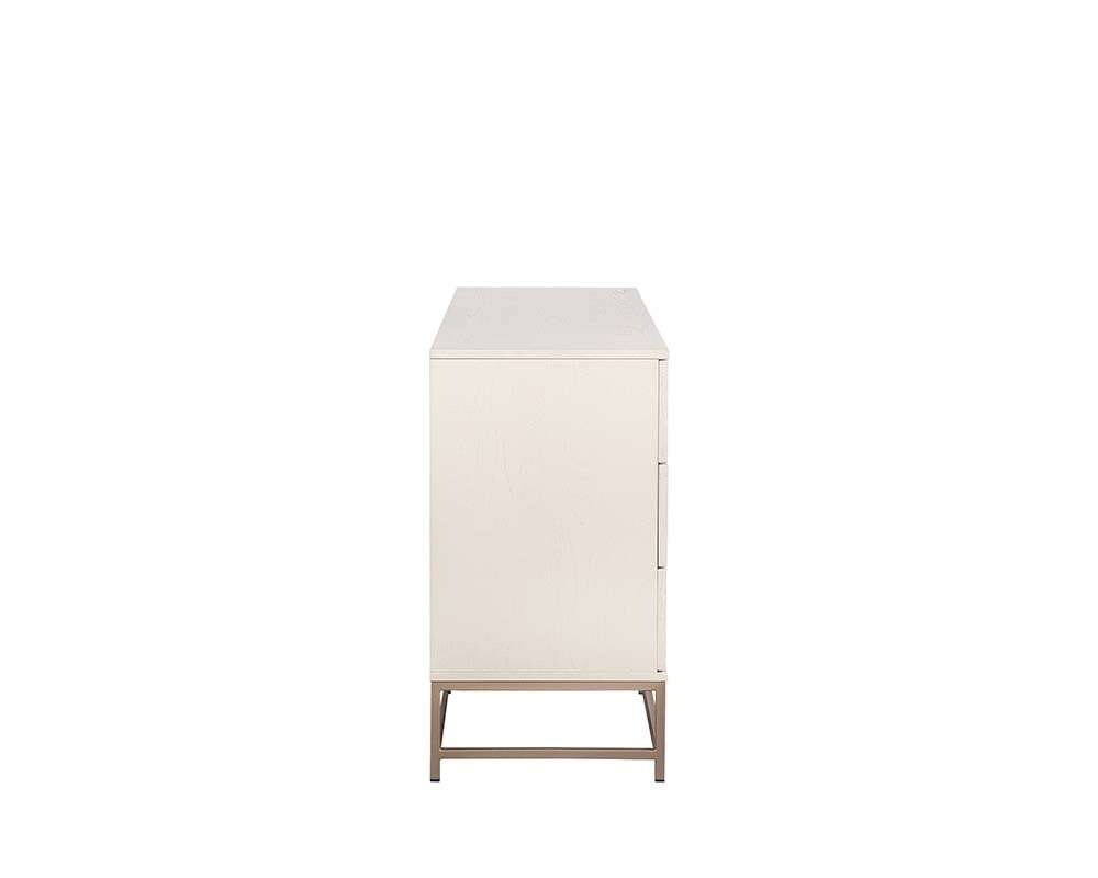 Sunpan - Artezia Rebel Dresser Small - Champagne Gold - Cream - 108498_CLOSEOUT veiw 4