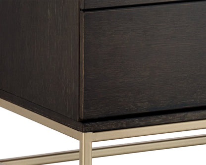 Sunpan - Artezia Rebel Dresser Small - Gold - Charcoal Grey - 104609_CLOSEOUT view 6