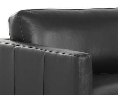 Sunpan - Westport Rogers Sofa - Cortina Black Leather - 110580 view 6