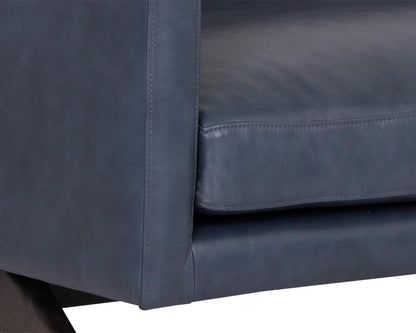 Sunpan - Westport Rogers Sofa - Cortina Ink Leather - 110581 view 5