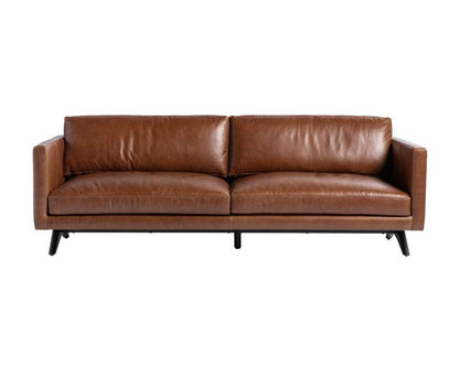 Sunpan - Westport Rogers Sofa - Shalimar Tobacco Leather - 110582 veiw 2