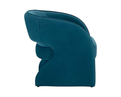 Sunpan - 5West Rosalia Lounge Chair - Timeless Teal - 109582 veiw 3