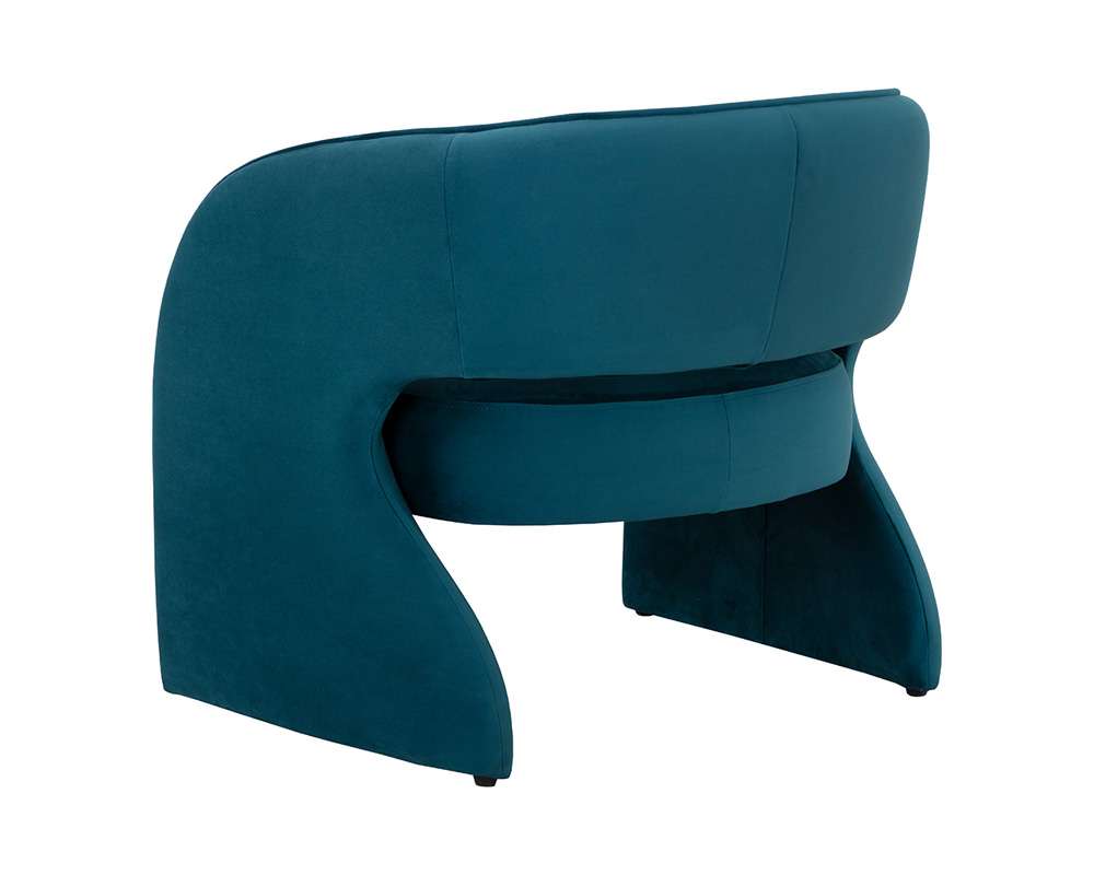 Sunpan - 5West Rosalia Lounge Chair - Timeless Teal - 109582 veiw 4