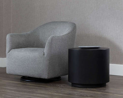 Sunpan - MIXT Rubin End Table - Black - 108457 veiw 3
