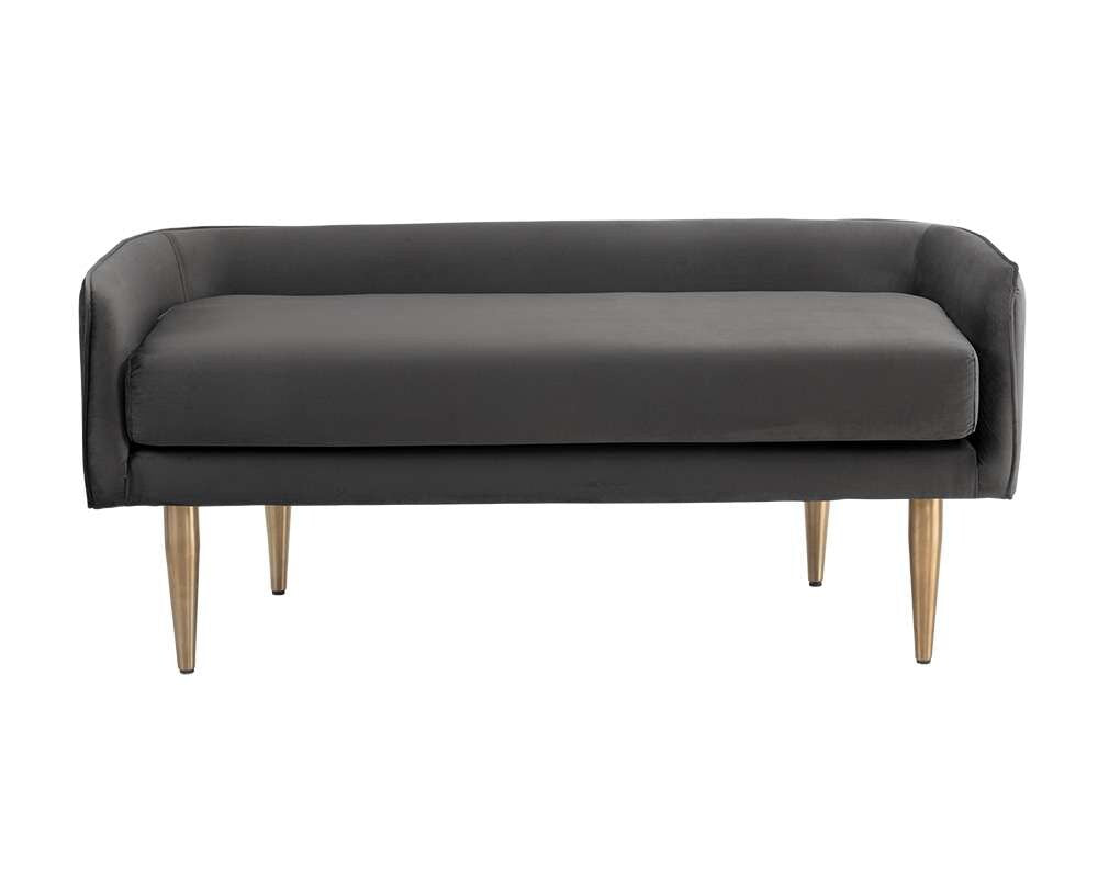 Sunpan - Sammy Bench - Grey Sky - 104513 veiw 2