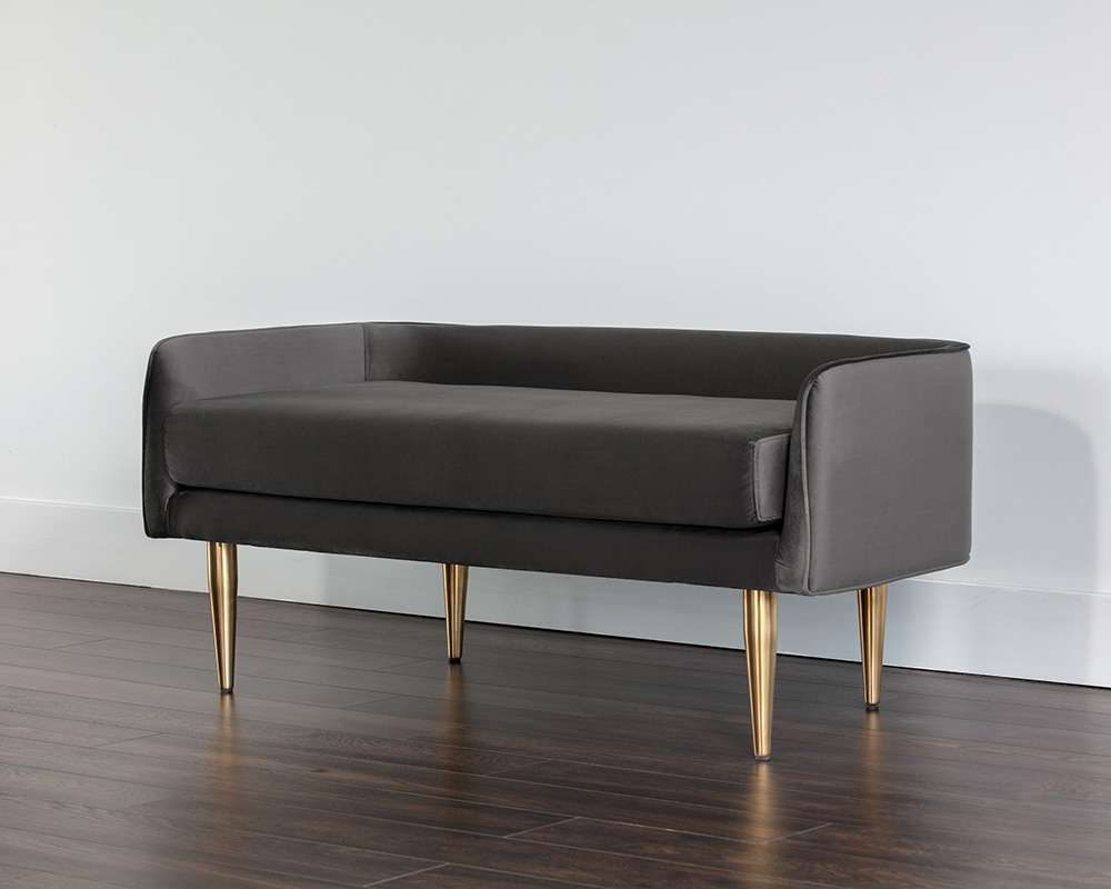 Sunpan - Sammy Bench - Grey Sky - 104513 veiw 4