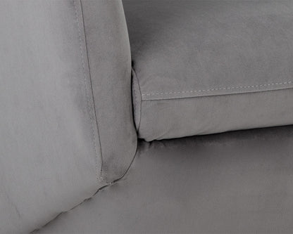 Sunpan - 5West Treviso Swivel Lounge Chair - Antonio Charcoal - 105299 view 7