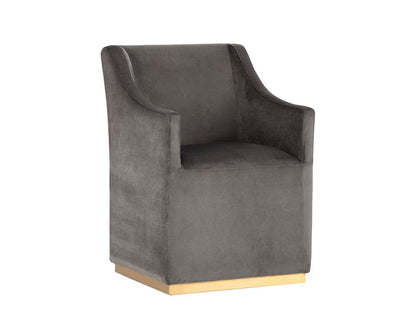Sunpan - Irongate Zane Wheeled Lounge Chair - Piccolo Pebble - 102757 veiw 1