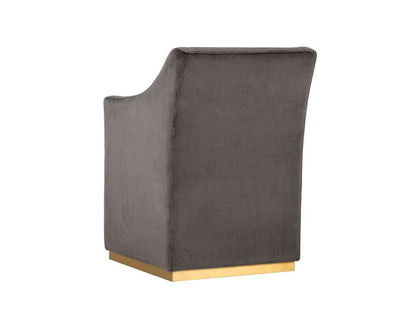 Sunpan - Irongate Zane Wheeled Lounge Chair - Piccolo Pebble - 102757 veiw 3