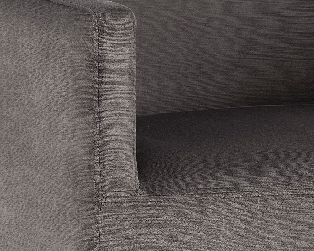 Sunpan - Irongate Zane Wheeled Lounge Chair - Piccolo Pebble - 102757 view 5