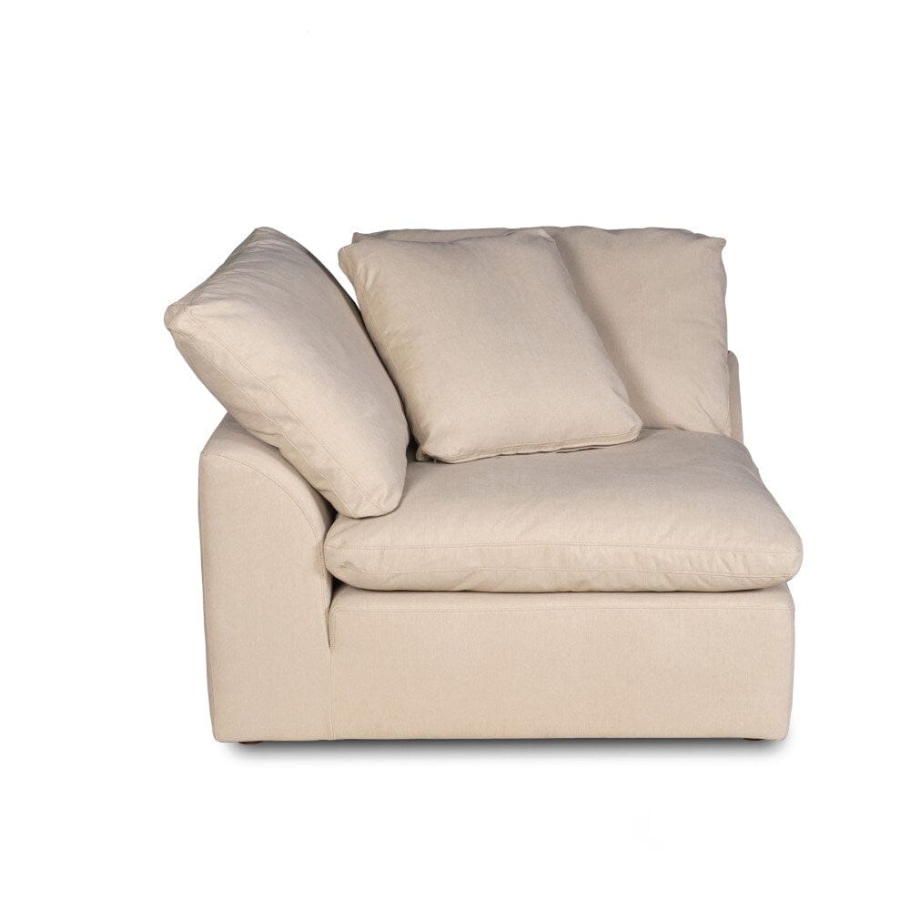 Sunset Trading - Contemporary Puff Collection 3PC L-Shape Sectional Sofa Tan/Beige - SU-1458-84-3C veiw 3
