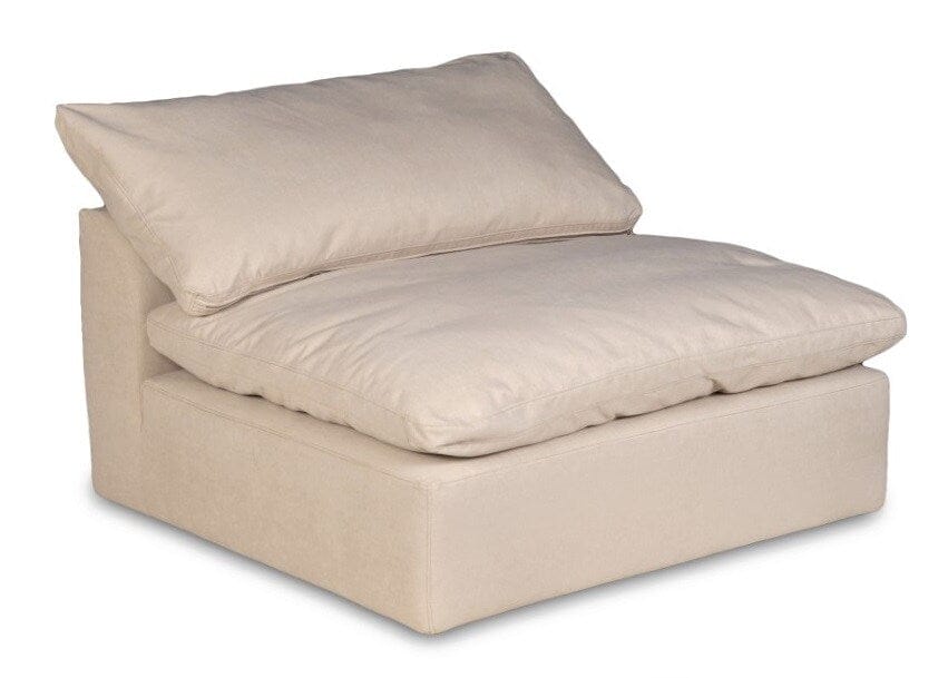 Sunset Trading - Contemporary Puff Collection 4PC Modular Sectional Sofa Tan/Beige - SU-1458-84-2C-2A veiw 3