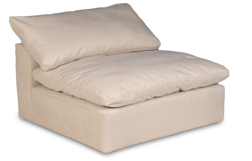 Sunset Trading - Contemporary Puff Collection 5PC Modular L-Shaped Sectional Sofa Tan/Beige - SU-1458-84-3C-2A veiw 3