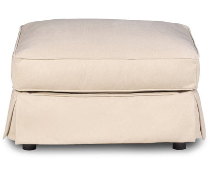 Sunset Trading - Horizon 4 Piece Slipcovered Living Room Set - Washable Moisture and Stain Resistant Tan Performance Fabric - SU-1176-84-4P veiw 6
