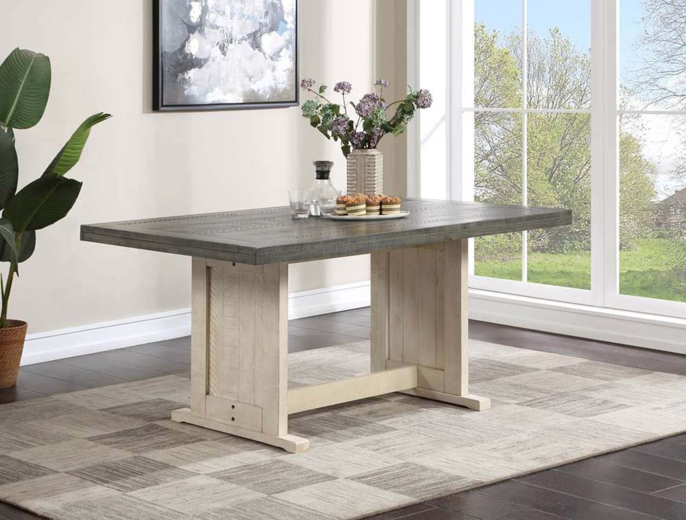 Sunset Trading -  Sunny Dining Nook Table Set White - VH-8400-WG veiw 3