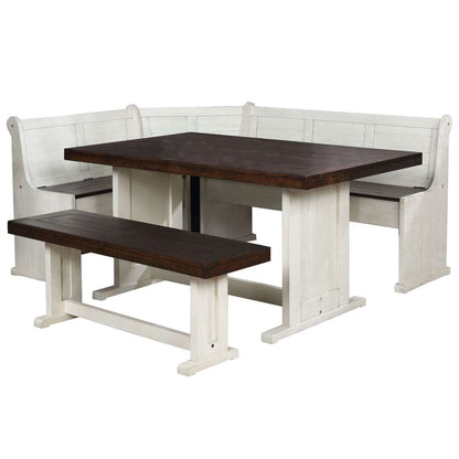 Sunset Trading -  Sunny Dining Nook Table Set Cream - VH-9400-CB veiw 1