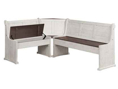 Sunset Trading -  Sunny Dining Nook Table Set Cream - VH-9400-CB veiw 7