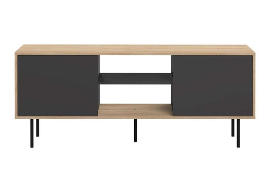 TEMAHOME - Altitude Tv Stand in Oak Color / Black - E3160A0776A00 veiw 1