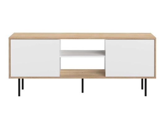 TEMAHOME - Altitude Tv Stand in Oak Color / White - E3160A0321A00 veiw 1