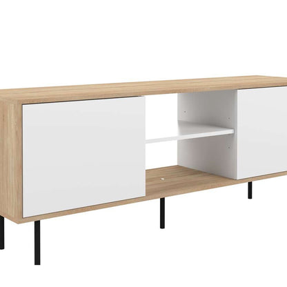TEMAHOME - Altitude Tv Stand in Oak Color / White - E3160A0321A00 veiw 6