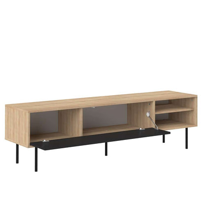 TEMAHOME - Ampere Tv Stand in Oak Color / Black - E3270A3476A01 veiw 5