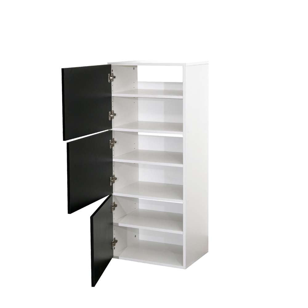TEMAHOME - Bamboo Shoe Storage Cabinet in White / Black - E4003A2176A00 veiw 3