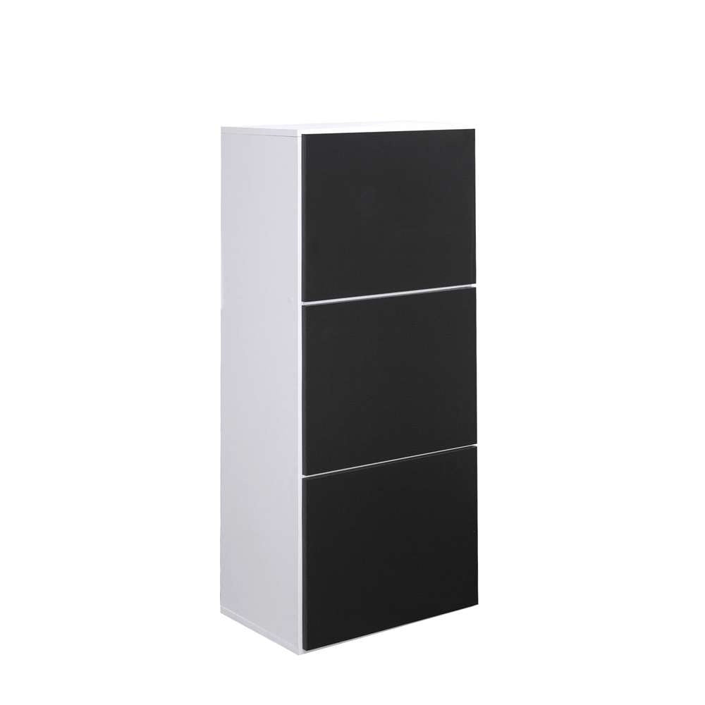 TEMAHOME - Bamboo Shoe Storage Cabinet in White / Black - E4003A2176A00 veiw 4