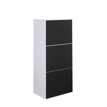 TEMAHOME - Bamboo Shoe Storage Cabinet in White / Black - E4003A2176A00 veiw 4