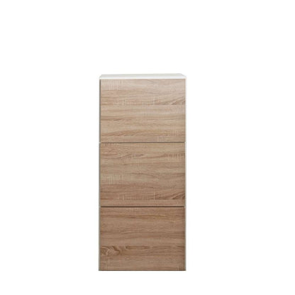 TEMAHOME - Bamboo Shoe Storage Cabinet in White / Natural Oak Color - E4003A2134A00 veiw 1
