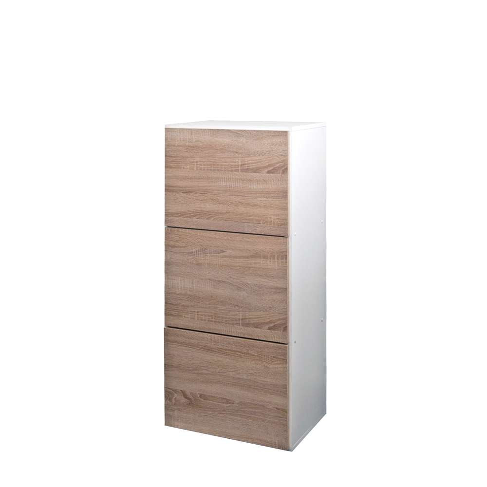 TEMAHOME - Bamboo Shoe Storage Cabinet in White / Natural Oak Color - E4003A2134A00 veiw 5