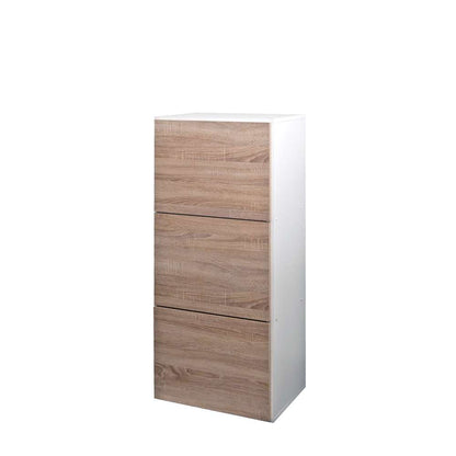 TEMAHOME - Bamboo Shoe Storage Cabinet in White / Natural Oak Color - E4003A2134A00 veiw 5