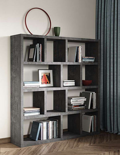 TEMAHOME - Berlin 4 Levels Bookcase 150 Cm in Concrete Look - 9500322518 veiw 5