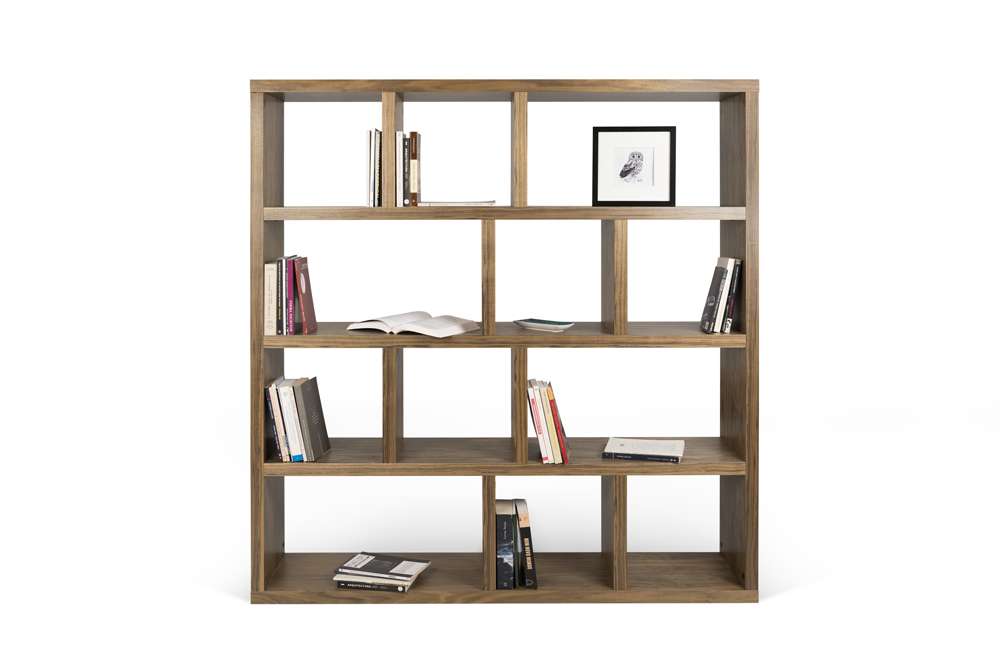 TEMAHOME - Berlin 4 Levels Bookcase 150 Cm in Walnut - 9500318603 veiw 3