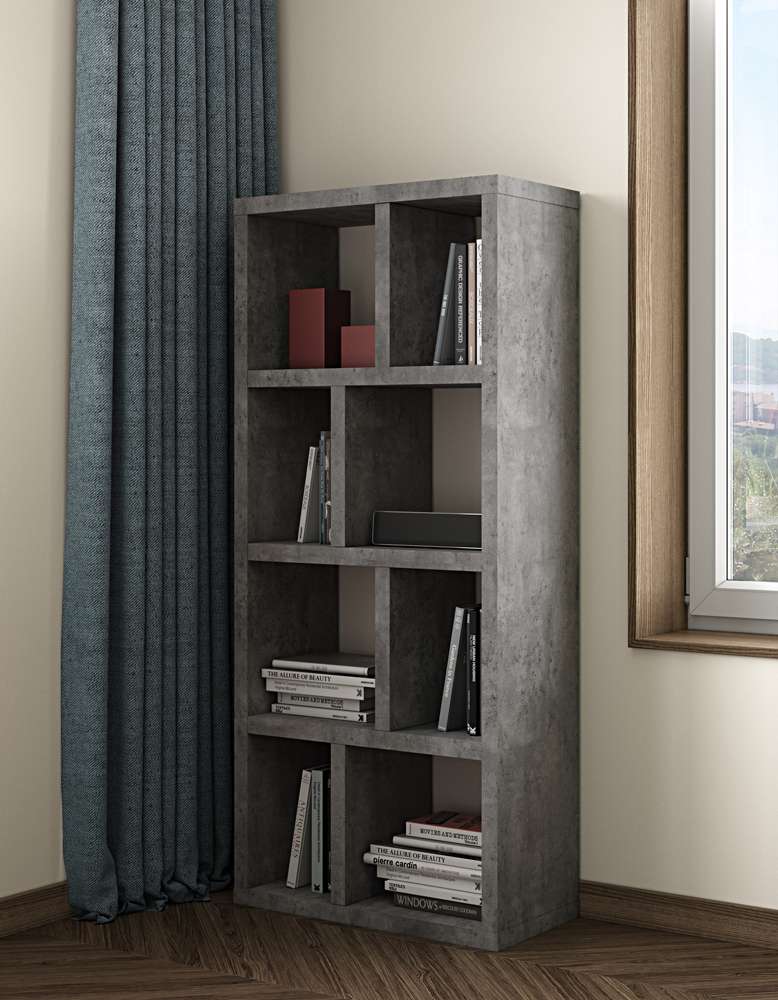 TEMAHOME - Berlin 4 Levels Bookcase 70 Cm in Concrete Look - 9500322532 veiw 6