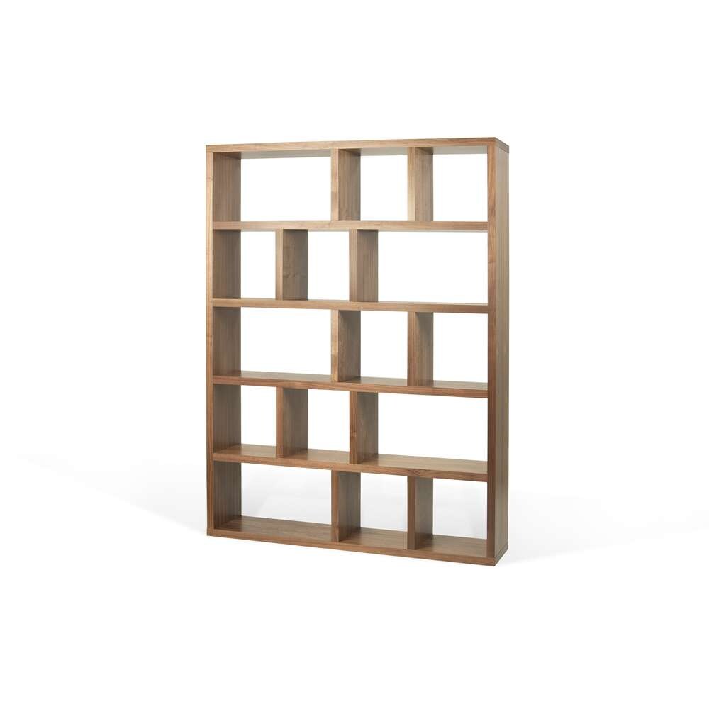 TEMAHOME - Berlin 5 Levels Bookcase 150 Cm in Walnut - 9500318634 veiw 3