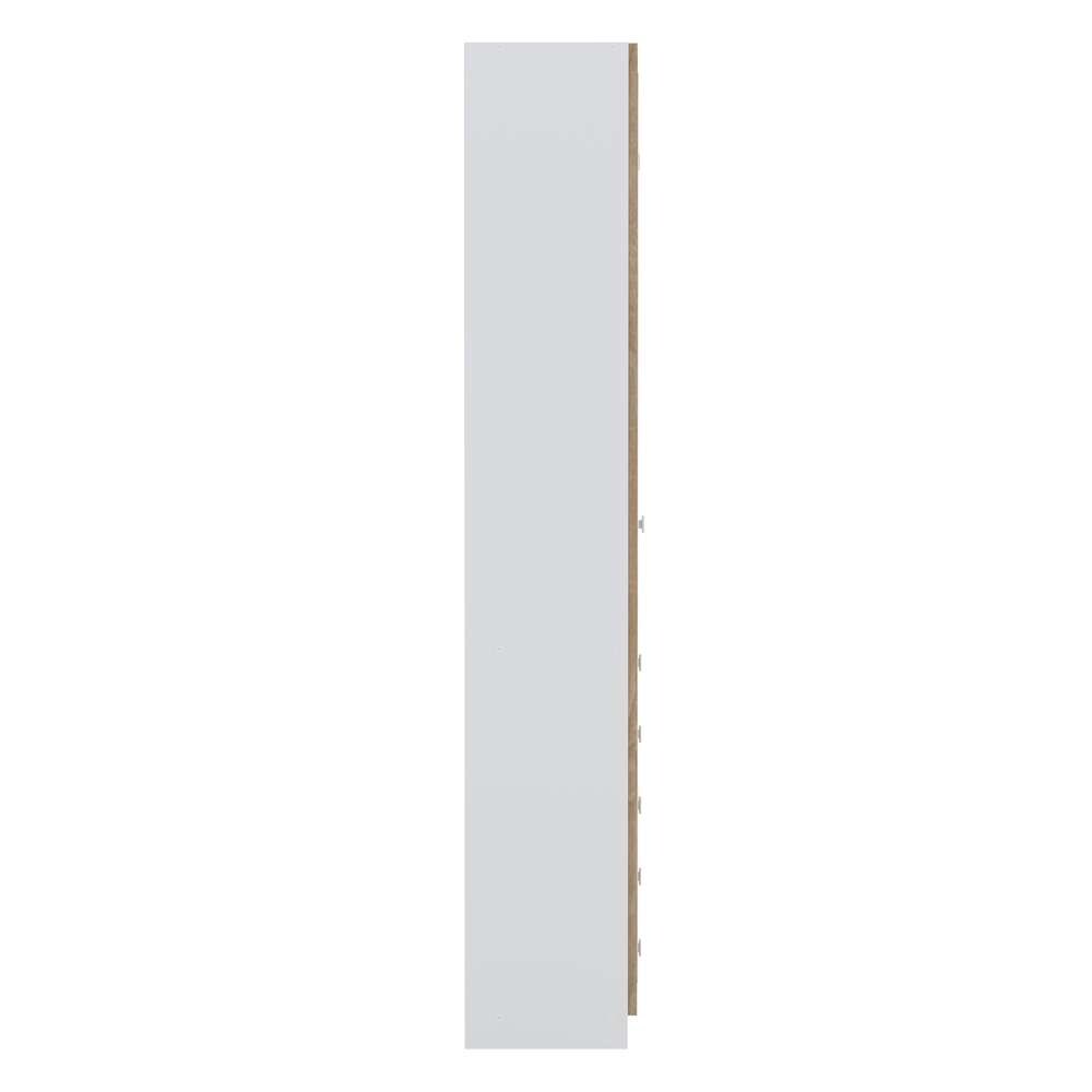 TEMAHOME - Combi Tall Bathroom Cabinet in White / Oak Color - X6054X2134A17 veiw 3