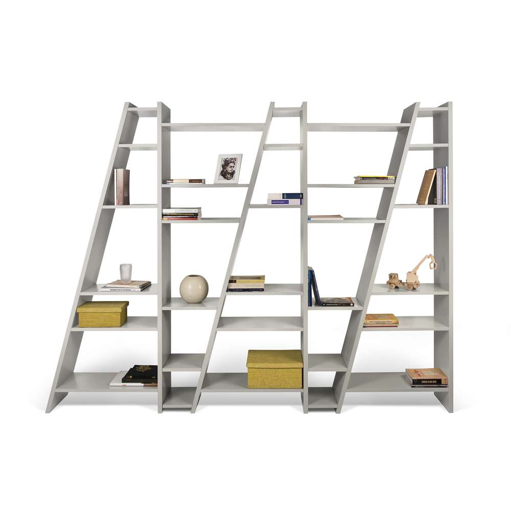 TEMAHOME - Delta Bookcase in Matte Grey - 9500316418 veiw 1