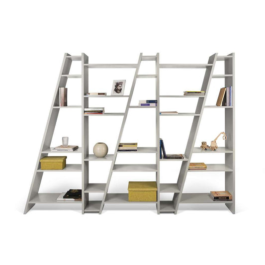TEMAHOME - Delta Bookcase in Matte Grey - 9500316418 veiw 1
