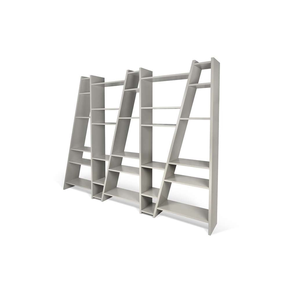 TEMAHOME - Delta Bookcase in Matte Grey - 9500316418 veiw 3