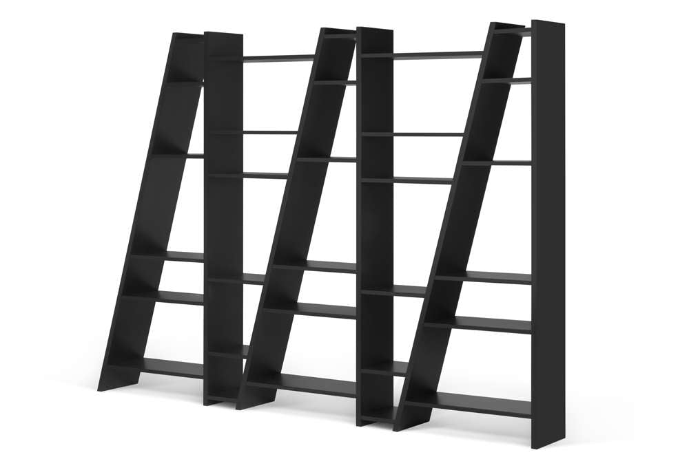 TEMAHOME - Delta Bookcase in Pure Black - 9500315411 veiw 3