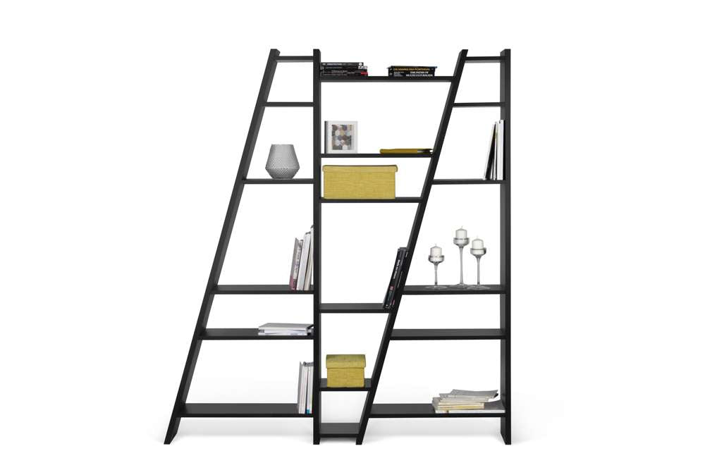 TEMAHOME - Delta Bookcase in Pure Black - 9500315381 veiw 2
