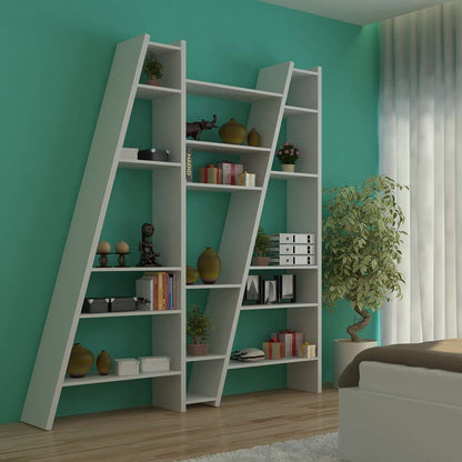 TEMAHOME - Delta Bookcase in Pure White - 9500315312 veiw 2