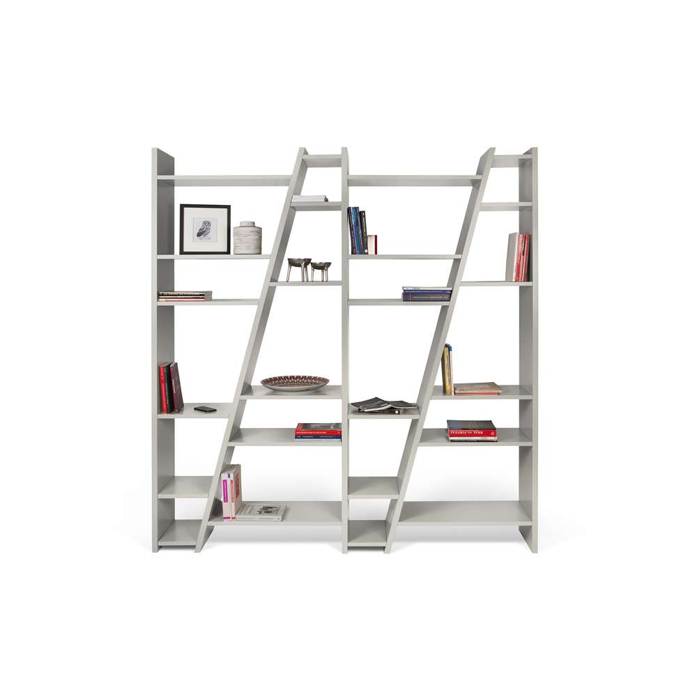 TEMAHOME - Delta Bookcase in Matte Grey - 9500316326 veiw 1